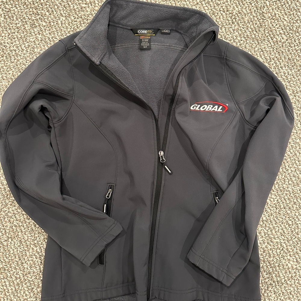 Core 365 Gray Fleece Jacket